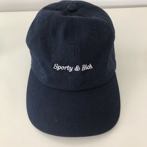 Sporty and Rich Navy Cap